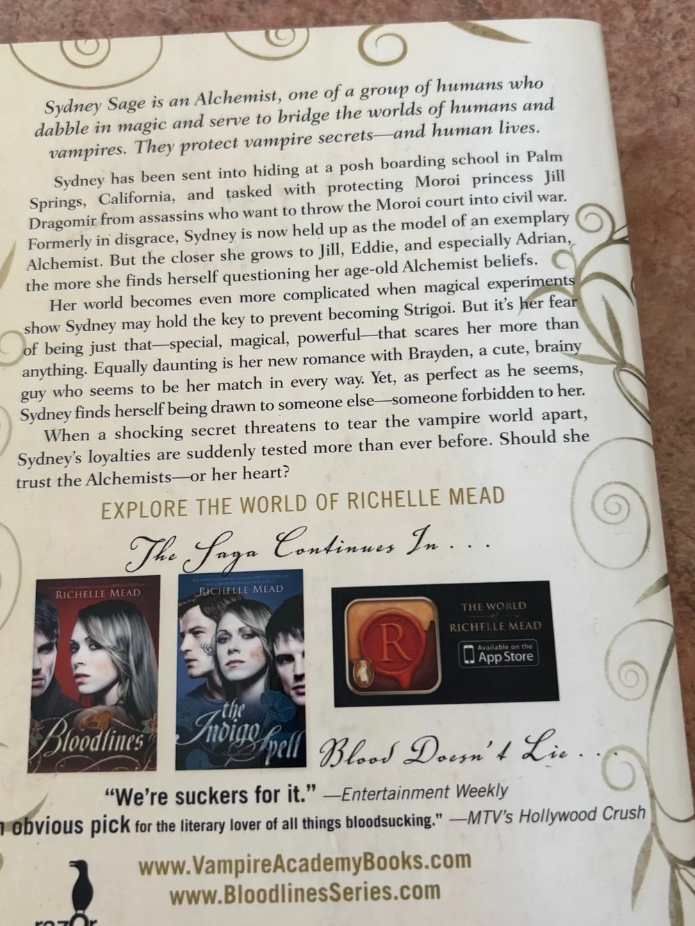 Richelle Mead Bloodlines Series Paperback Bundle